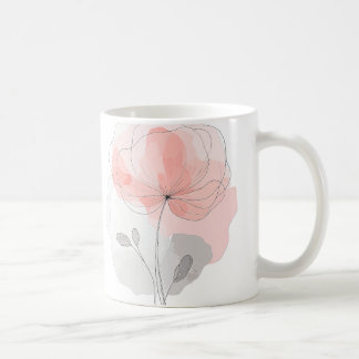 Taza De Café Flower Power