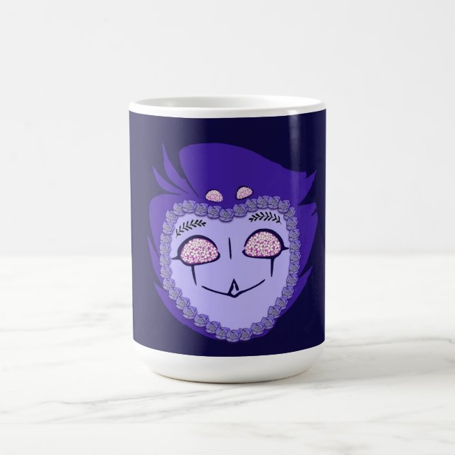 Taza De Café Flower Power Stolas Goetia (Centro)