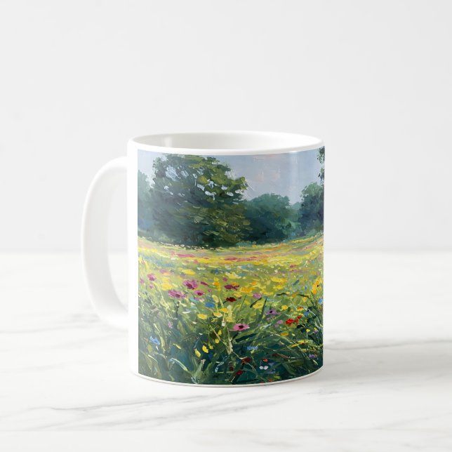 Taza De Café Flowered field (Anverso izquierdo)