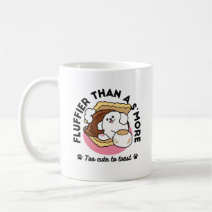 Taza De Café Fluffier Tha S’more - Perro y bollo de postre