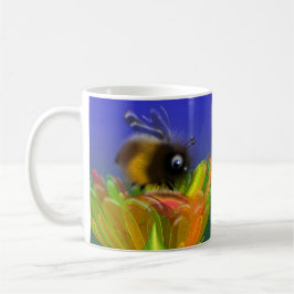 Taza De Café Fluffy bee Invitation