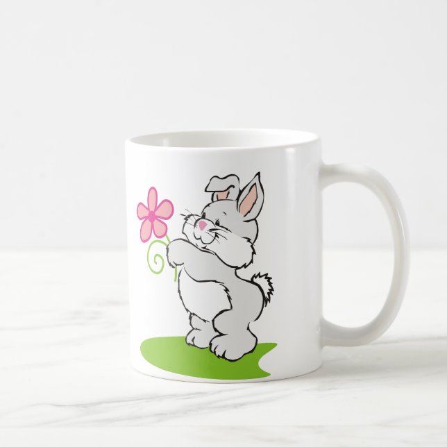 Taza De Café Fluffy Bunny Mug (Derecha)