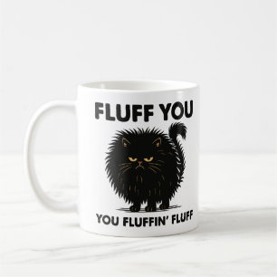 Taza De Café Fluffy Voluminoso Cat Life Kitty Style