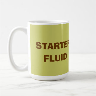 Taza de café flúida del arrancador