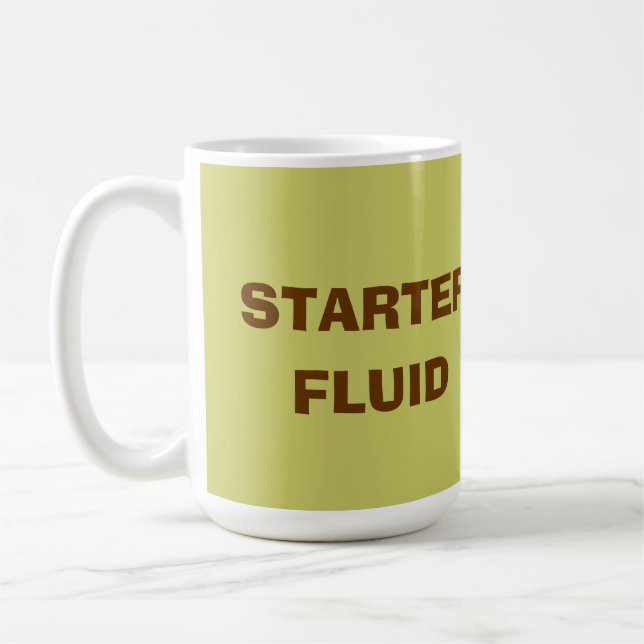 Taza de café flúida del arrancador (Izquierda)