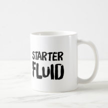 Taza de café flúida del arrancador