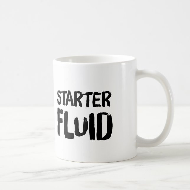 Taza de café flúida del arrancador (Derecha)