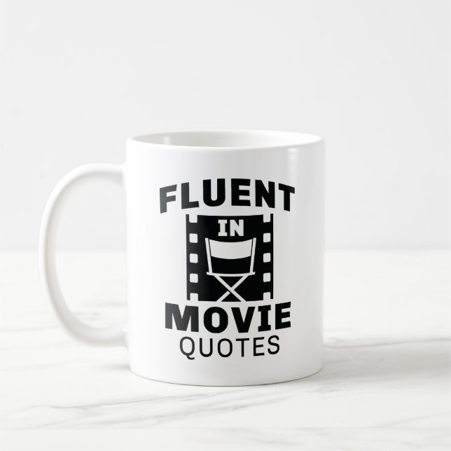 Taza De Café Fluidez En Citas De Películas (Izquierda)