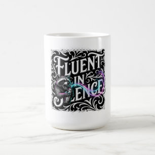 Taza De Café Fluido en Silencio Manga Larga