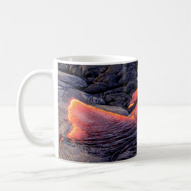 Taza De Café Flujo de Lava Basáltica (Izquierda)