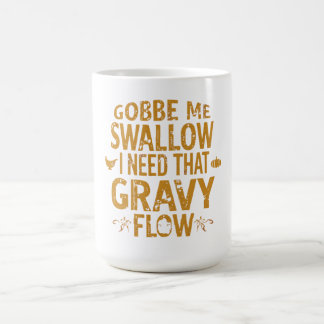 Taza De Café Flujo De Salsa Divertida Tipografía De Acción De G