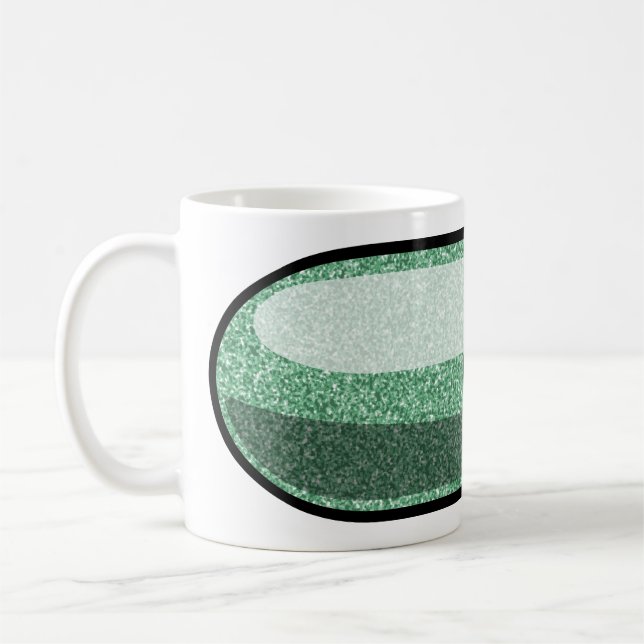 Taza De Café Fluoxetina con purpurina (Izquierda)