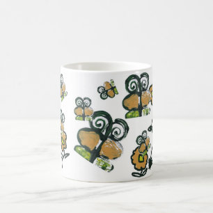 Taza De Café Flutterbys por RobynHood