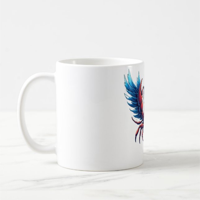 Taza De Café Flying Crab (Izquierda)