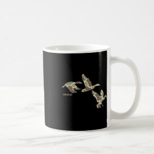Taza De Café Flying Mallard Duck Camouflage Camo Caza de Patos 