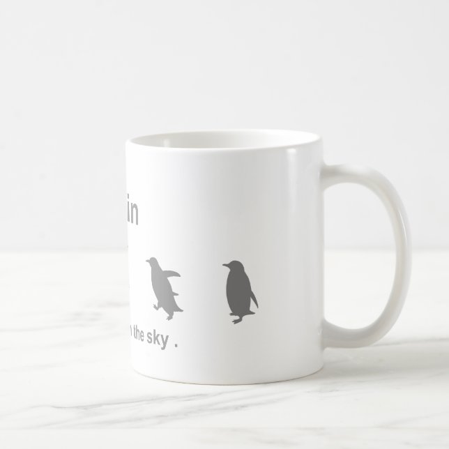 Taza De Café Flying Penguin2 g5 (Derecha)