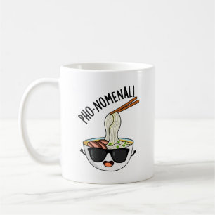 Taza De Café Fo-nomenal Gracioso Puns de Sopa Pho