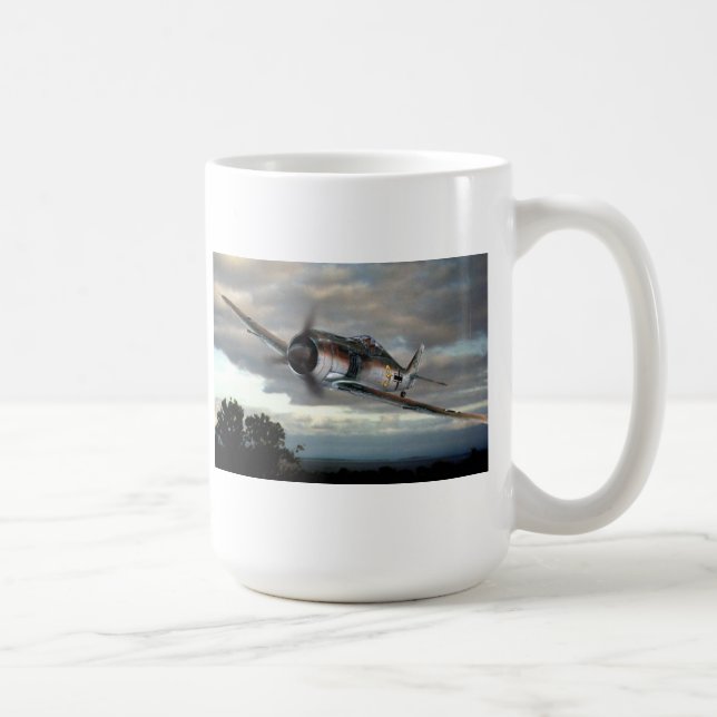 Taza De Café Focke Wulf FW-190 Mug (Derecha)