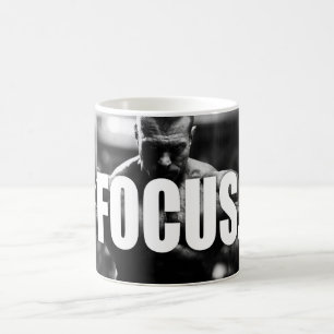 Taza De Café FOCUS - "Construcción de cuerpos" Motivación
