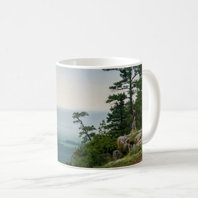 Taza De Café Foggy En Petit Jean Coffee Mug (Anverso derecho)