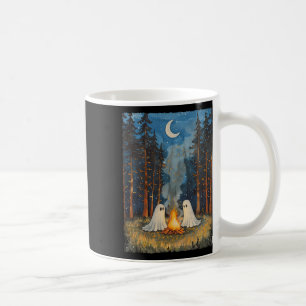 Taza De Café Fogueira Fantasma Camping Amante Floresta Gótico H