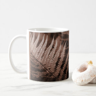 Taza De Café Foliage botánico Mocha Mousse
