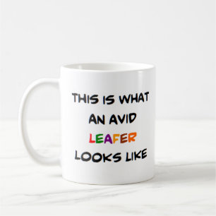 Taza De Café folleto, ávido