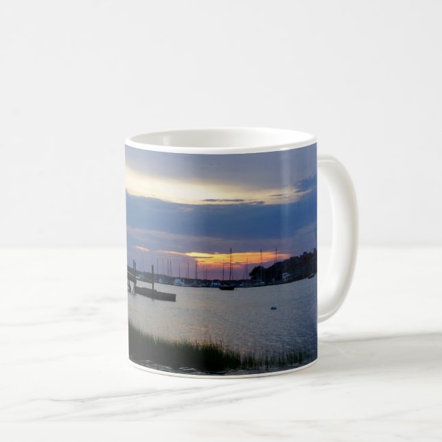 Taza De Café Folly Harbour Sunset Coffee Mug (Anverso derecho)