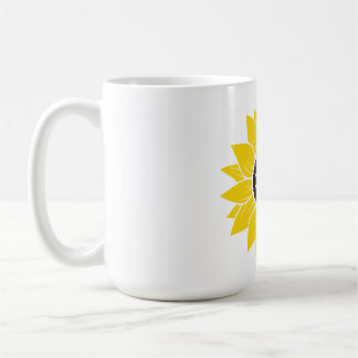 Taza De Café Fomento del girasol - Empoderando palabras para la