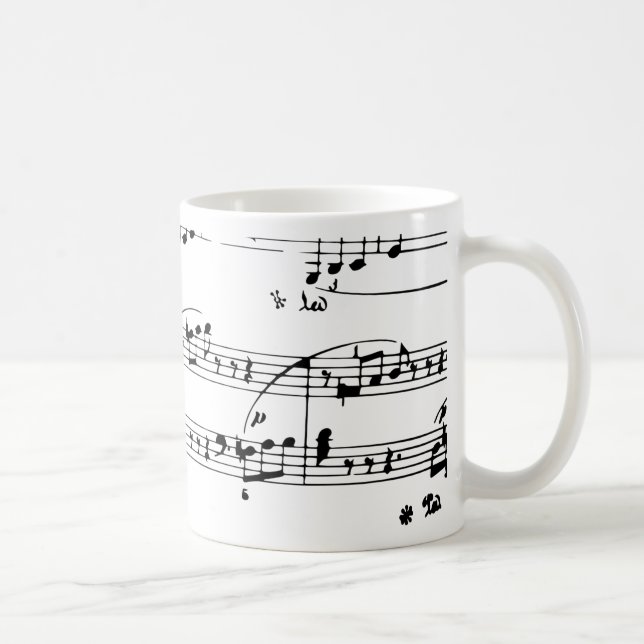 Taza De Café fondo de abuso monocromo mis bits (Derecha)