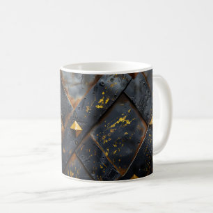 Taza De Café Fondo de acero quemado