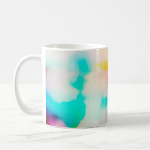 Taza De Café Fondo de ilustracion abstracto de color vintage.
