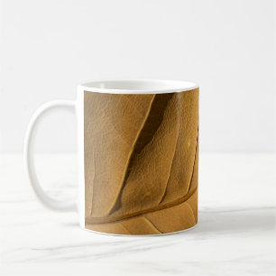 Taza De Café Fondo de la textura de la hoja seca abstracta de c