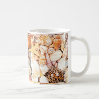 Taza De Café Fondo de los Seashells