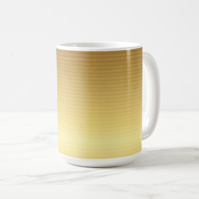 Taza De Café Fondo de oro (Anverso derecho)