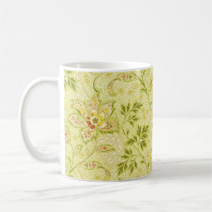 Taza De Café Fondo de pantalla floral clásico: antigua eleganci