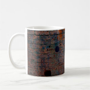 Taza De Café Fondo de pared de color gris. Diversos patrones de