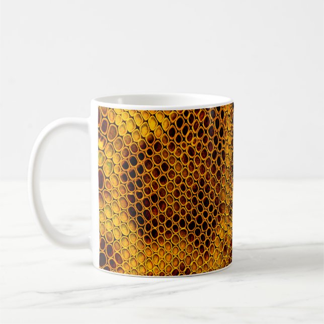 Taza De Café Fondo de piel de serpiente (Izquierda)