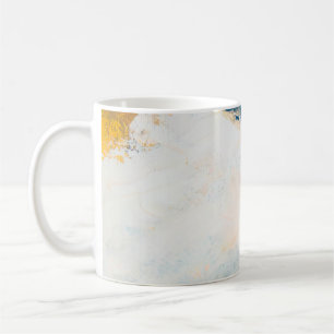 Taza De Café Fondo de textura de aceite abstracto. Pintar sobre