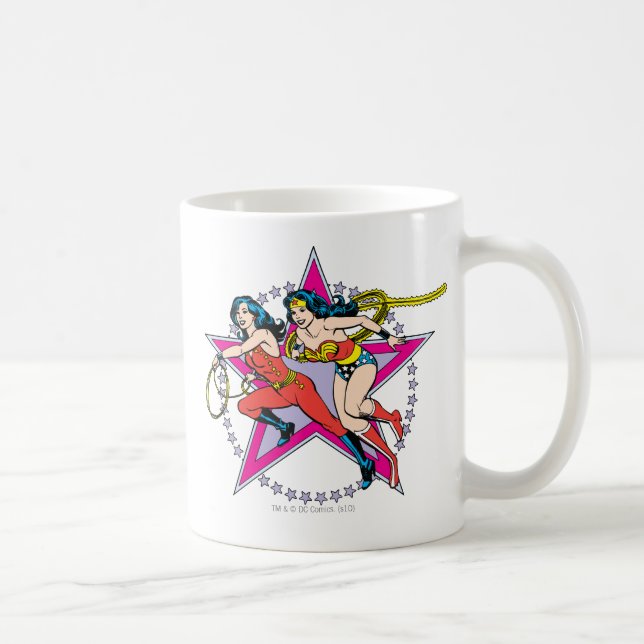 Taza De Café Fondo de Wonman Star (Derecha)