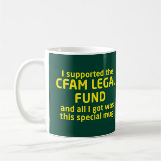 Taza De Café Fondo Legal Mug