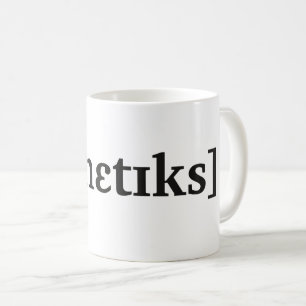 Taza De Café Fonética de IPA