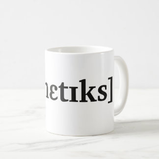 Taza De Café Fonética de IPA