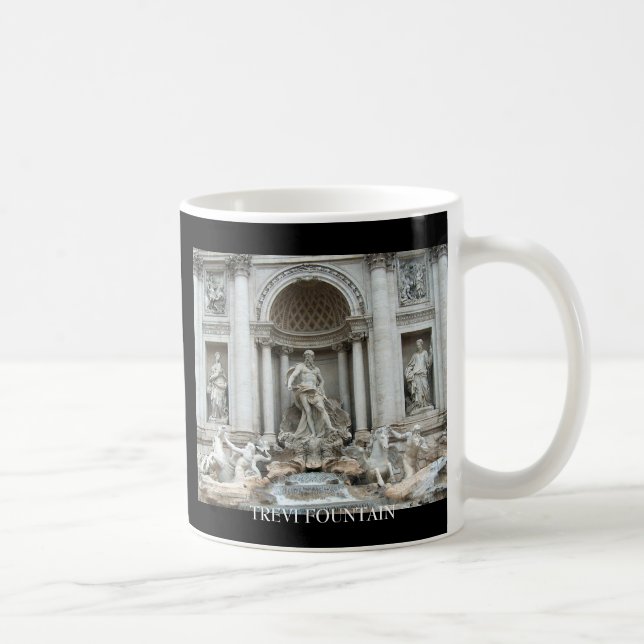 Taza De Café Fontana de Trevi, Roma, Italia (Derecha)