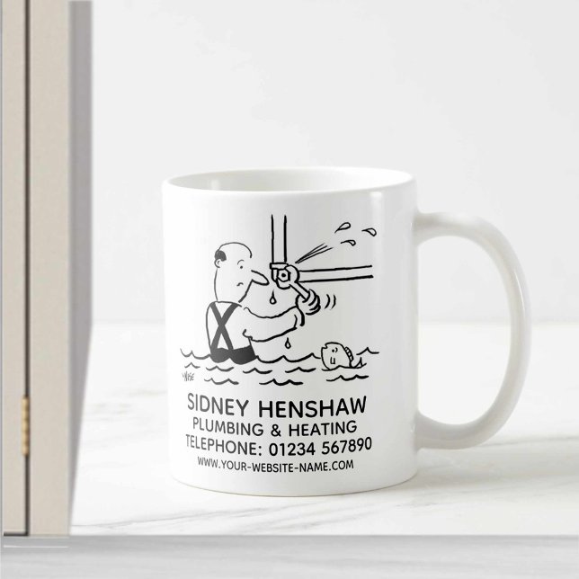 Taza De Café Fontanería y promoción de calefacción (Subido por el creador)