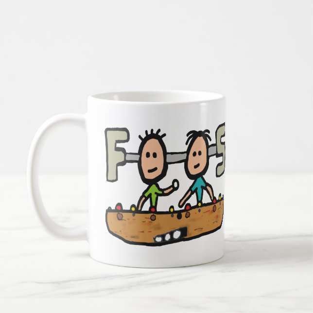 Taza De Café Foosball (Izquierda)
