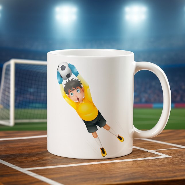 Taza De Café Football Goalie (Subido por el creador)