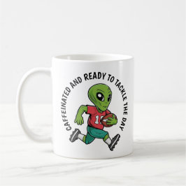 Taza De Café Footballer Alien