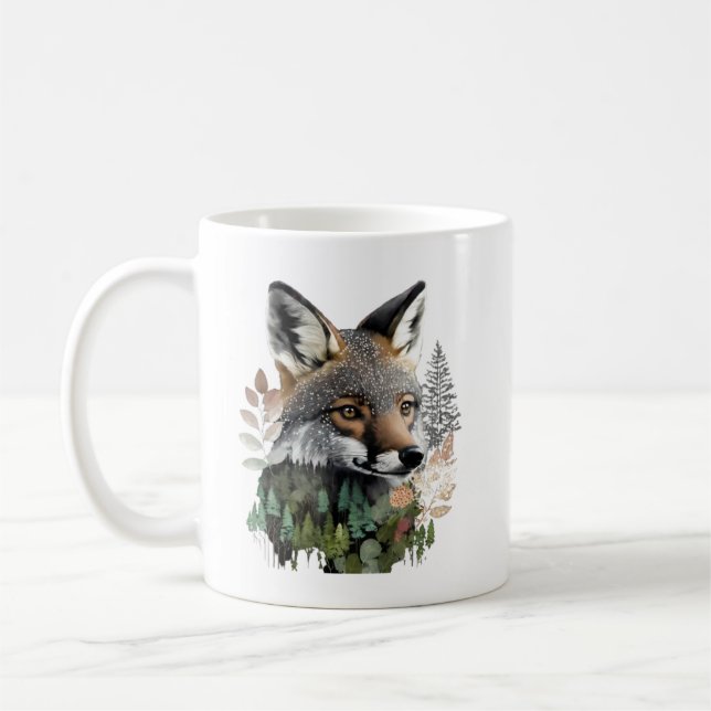 Taza De Café Forest Fox Mug (Izquierda)