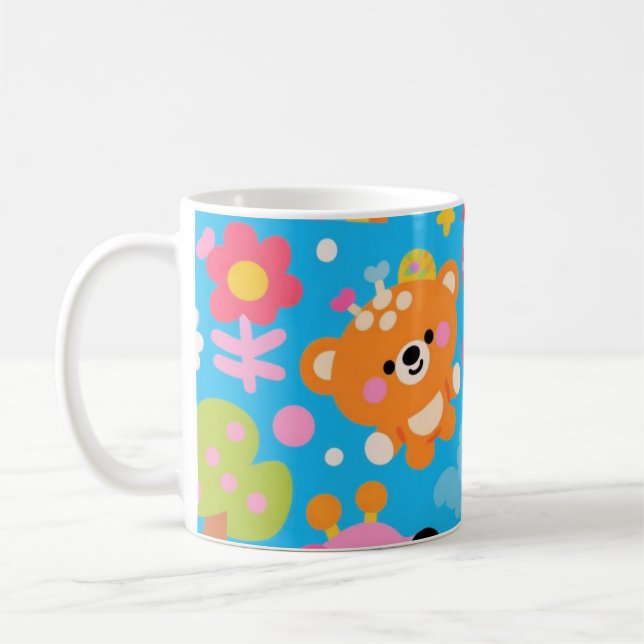 Taza De Café Forest Friend Happy  Mug, 11 oz (Izquierda)